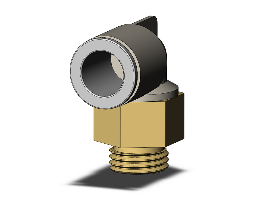 KQ2L10-G02A FITTING, MALE ELBOW