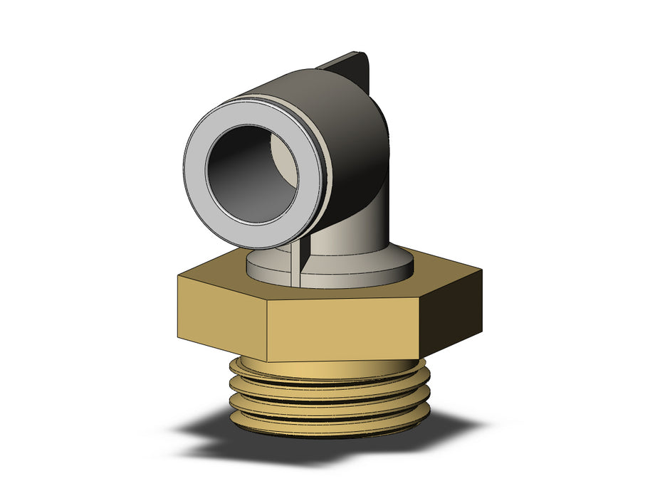 KQ2L10-G04A FITTING, MALE ELBOW