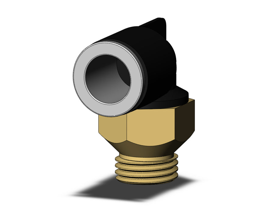 KQ2L10-U02A-X35 FITTING, MALE ELBOW