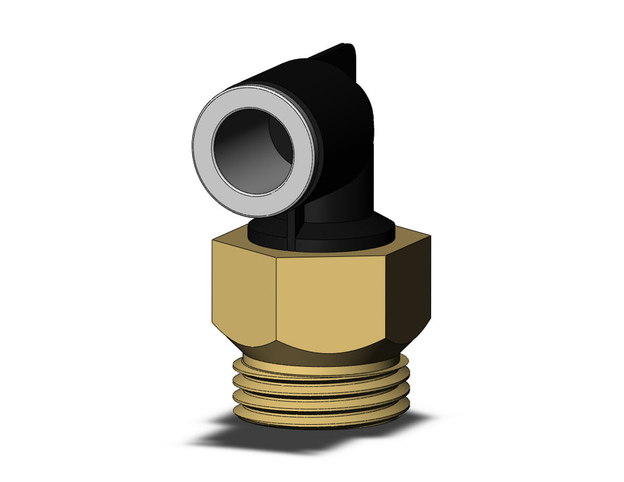 KQ2L10-U04A-X35 FITTING, MALE ELBOW