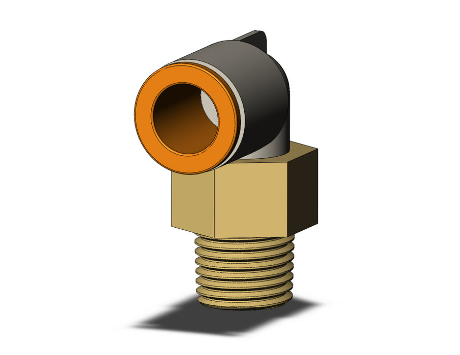KQ2L11-02AS FITTING, MALE ELBOW