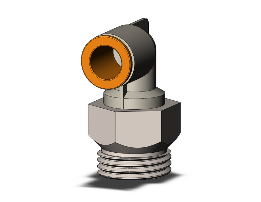 KQ2L11-U04N FITTING, MALE ELBOW