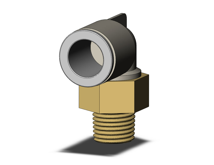 KQ2L12-02A FITTING, MALE ELBOW