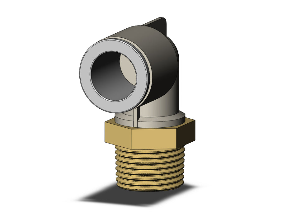 KQ2L12-03AS FITTING, MALE ELBOW