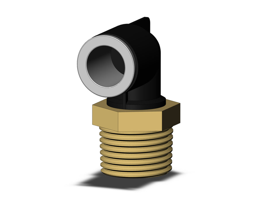 KQ2L12-04AS-X35 FITTING, MALE ELBOW