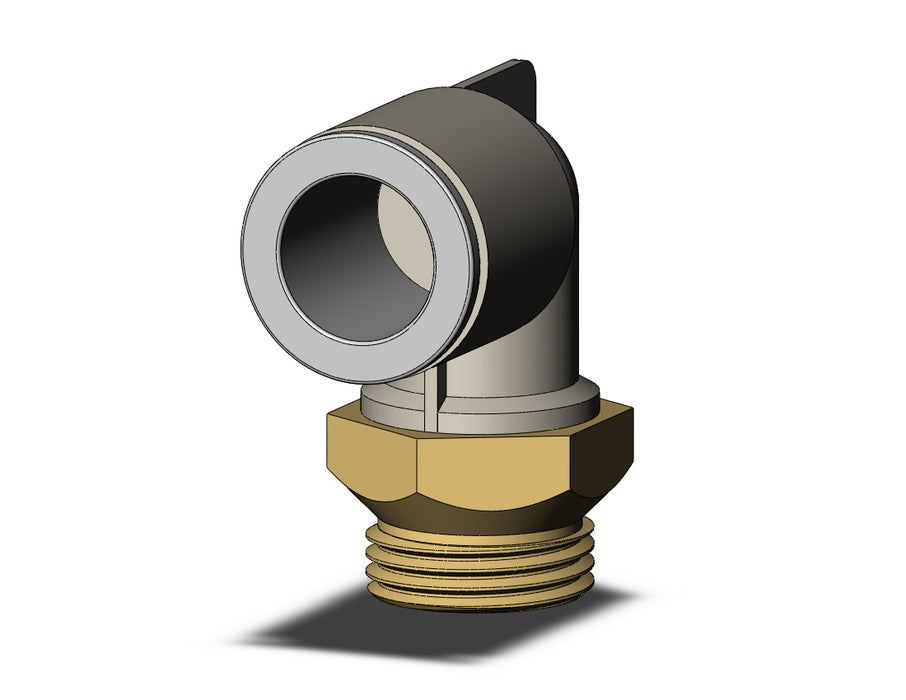 KQ2L12-U03A FITTING, MALE ELBOW