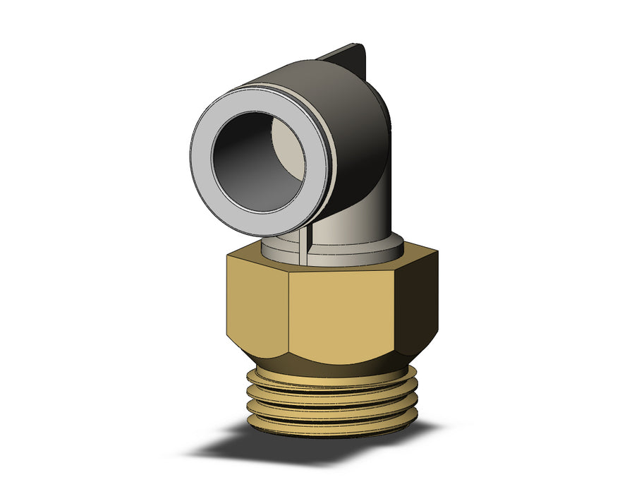 KQ2L12-U04A FITTING, MALE ELBOW
