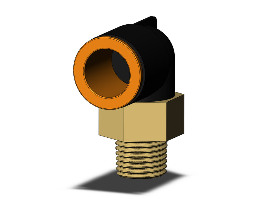 KQ2L13-02AS-X35 FITTING, MALE ELBOW