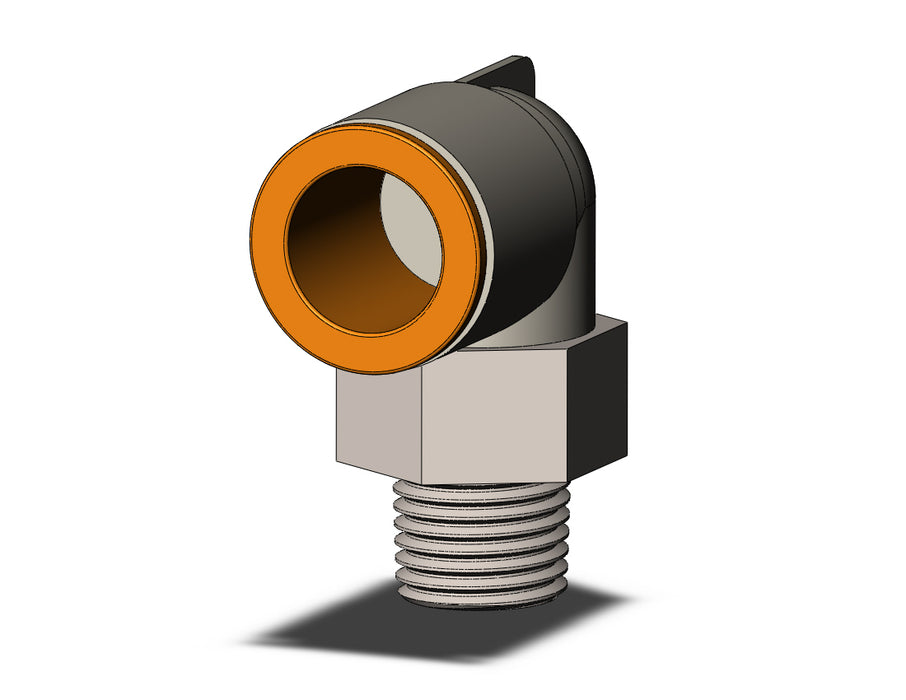 KQ2L13-02NS FITTING, MALE ELBOW