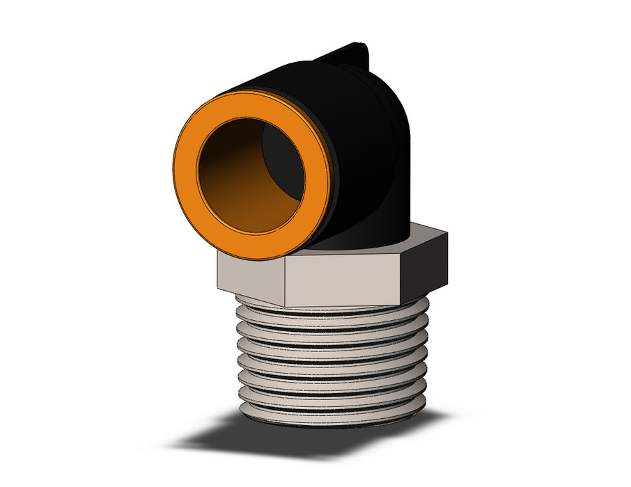 KQ2L13-04NS-X35 FITTING, MALE ELBOW