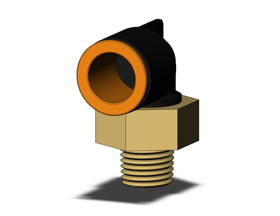 KQ2L13-35AS-X35 FITTING, MALE ELBOW