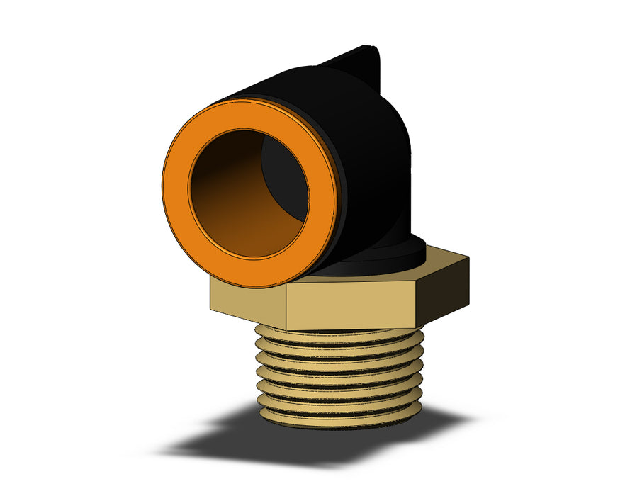 KQ2L13-36AS-X35 FITTING, MALE ELBOW