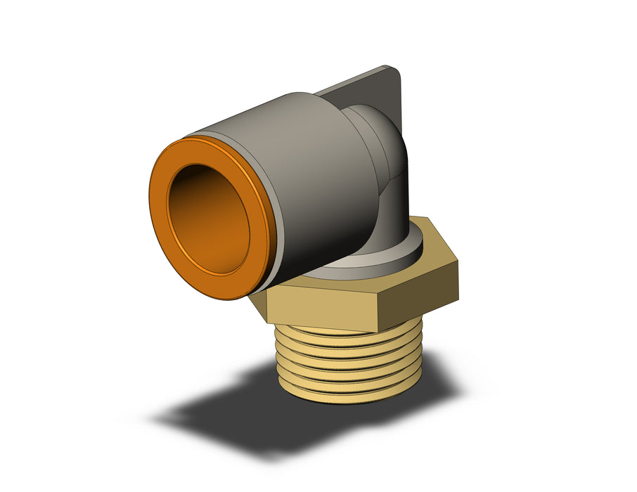KQ2L13-36AS FITTING, MALE ELBOW