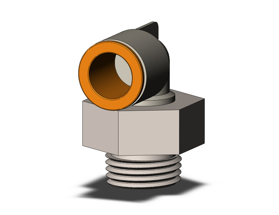 KQ2L13-37NP FITTING, MALE ELBOW