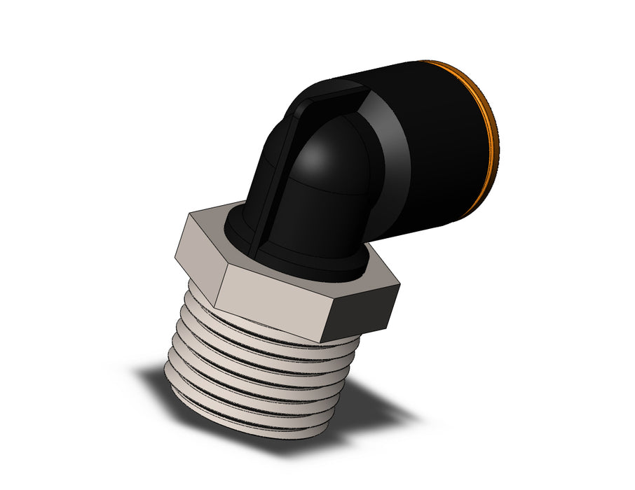 KQ2L13-37NS-X35 FITTING, MALE ELBOW