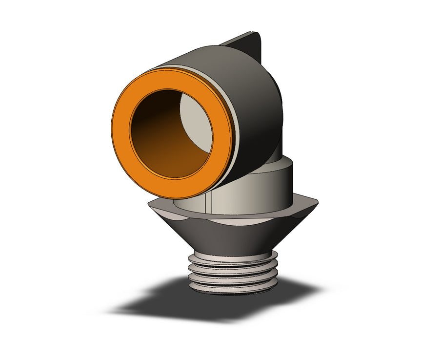 KQ2L13-U02N FITTING, MALE ELBOW