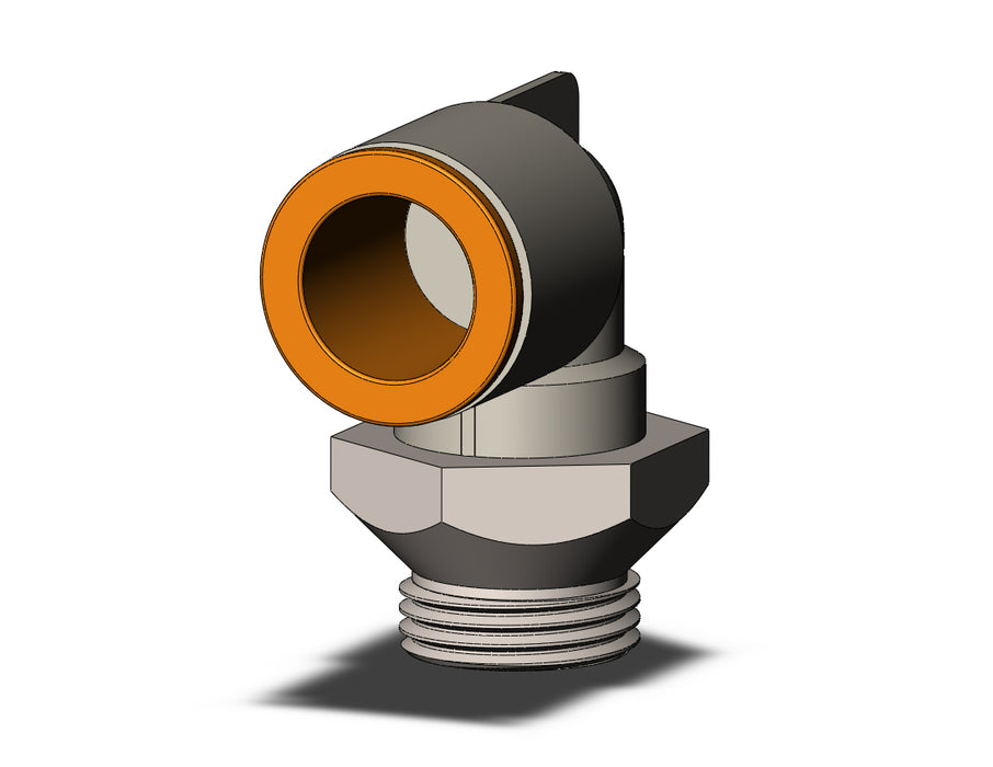 KQ2L13-U03N FITTING, MALE ELBOW