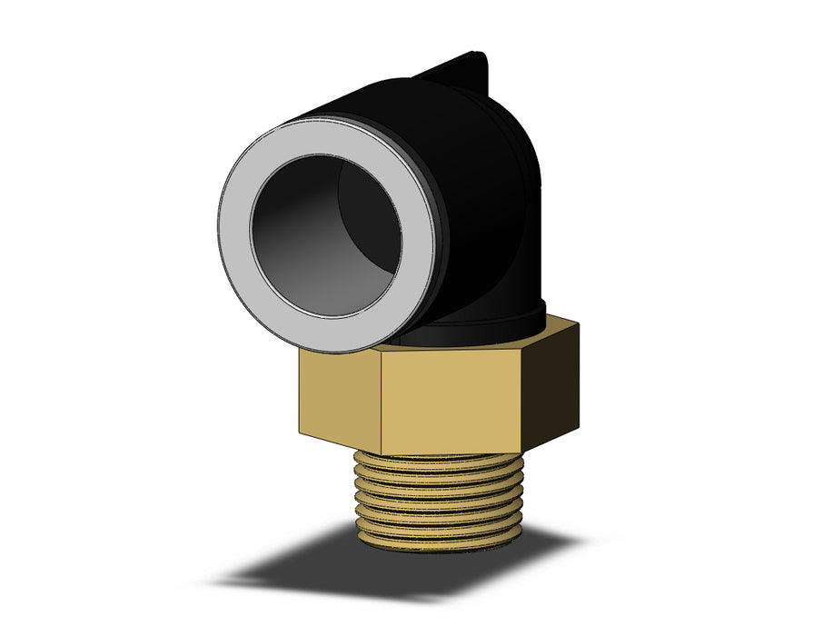KQ2L16-03AS-X35 FITTING, MALE ELBOW