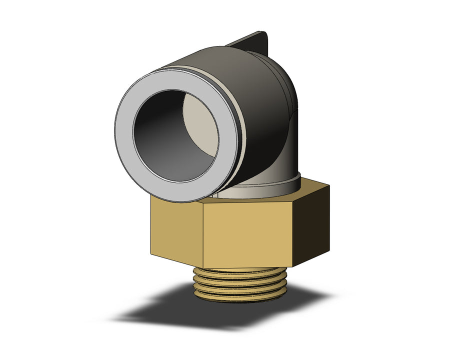 KQ2L16-G03A FITTING, MALE ELBOW