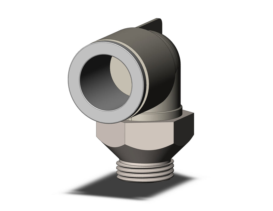 KQ2L16-U03N FITTING, MALE ELBOW