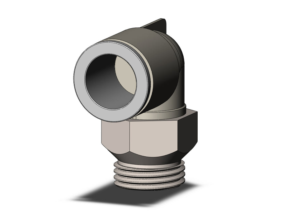 KQ2L16-U04N FITTING, MALE ELBOW