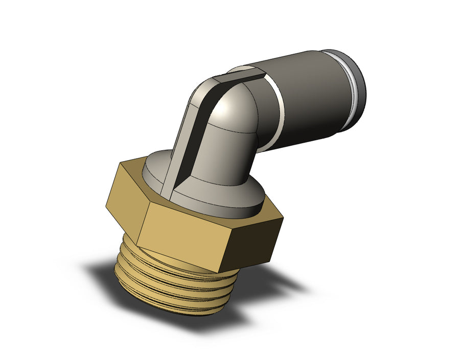 KQ2L23-01AP FITTING, MALE ELBOW
