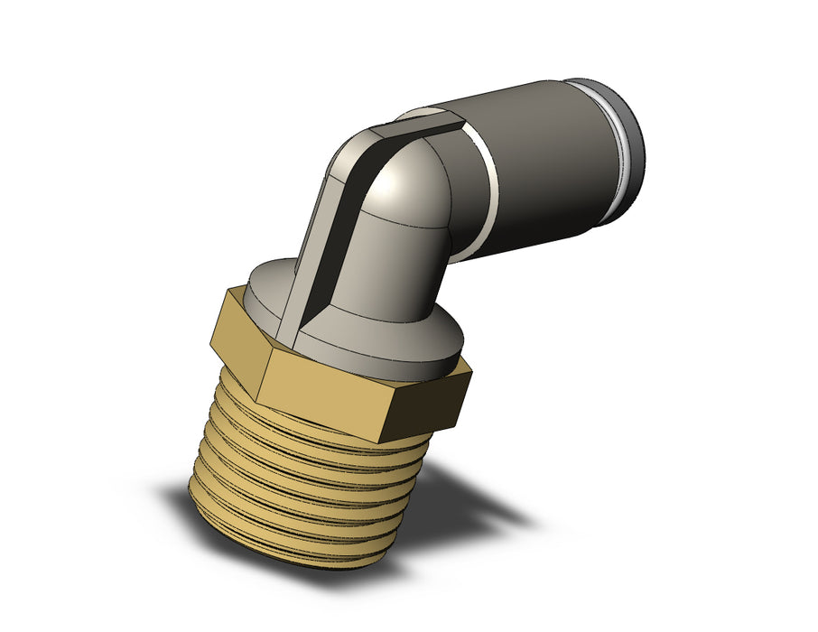 KQ2L23-01A FITTING, MALE ELBOW