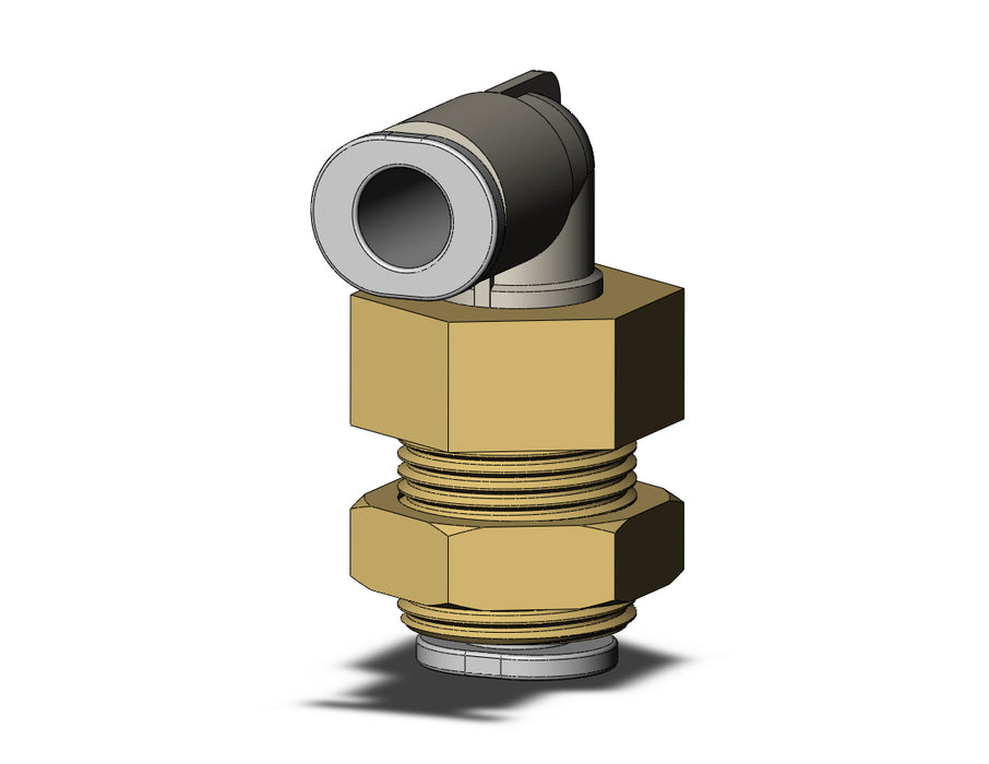 KQ2LE06-00A1 FITTING, BULKHEAD ELBOW