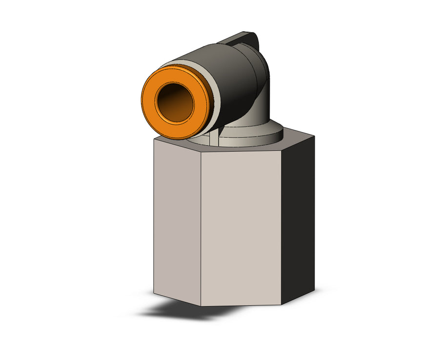 KQ2LF03-34N FITTING, FEMALE ELBOW