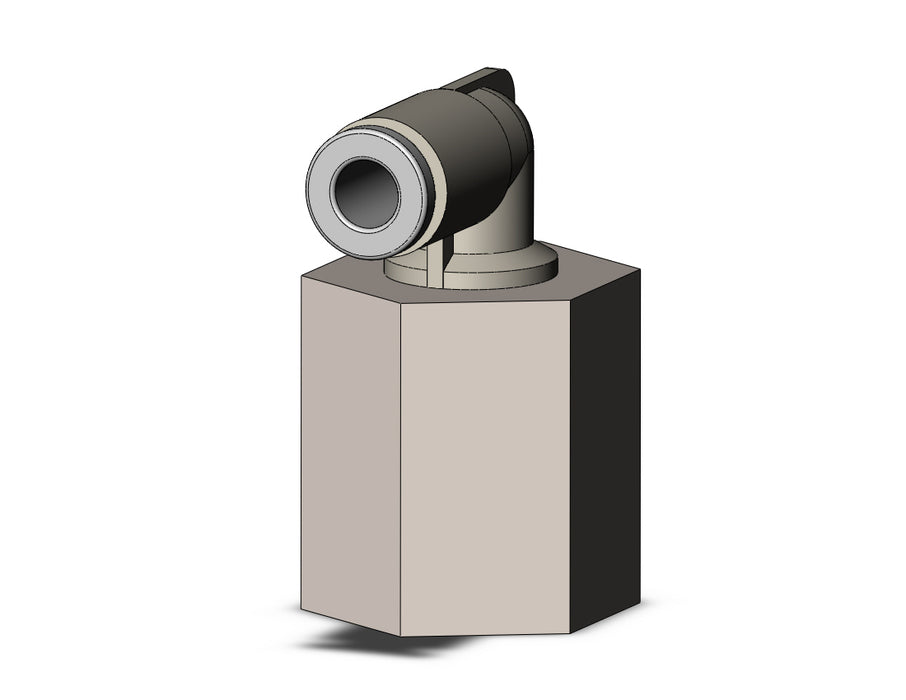 KQ2LF04-02N FITTING, FEMALE ELBOW