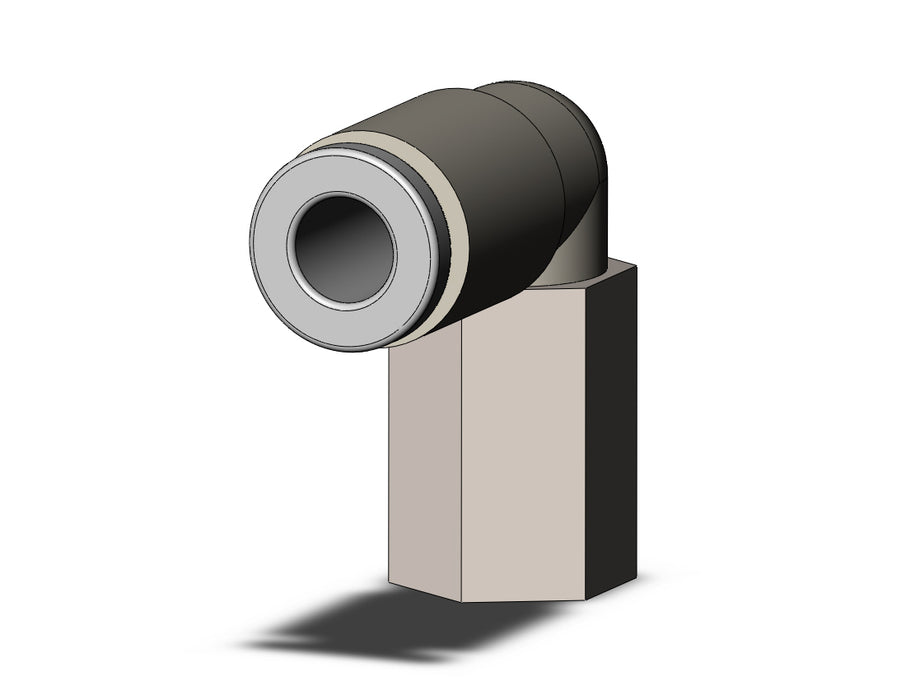 KQ2LF04-M5N FITTING, FEMALE ELBOW