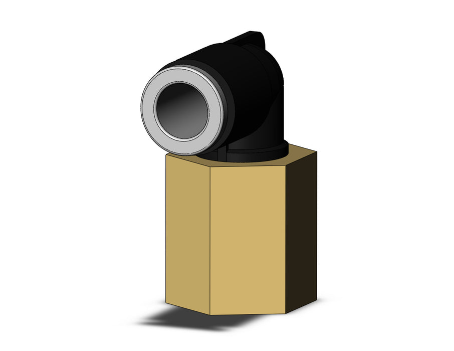 KQ2LF06-01A-X35 FITTING, FEMALE ELBOW