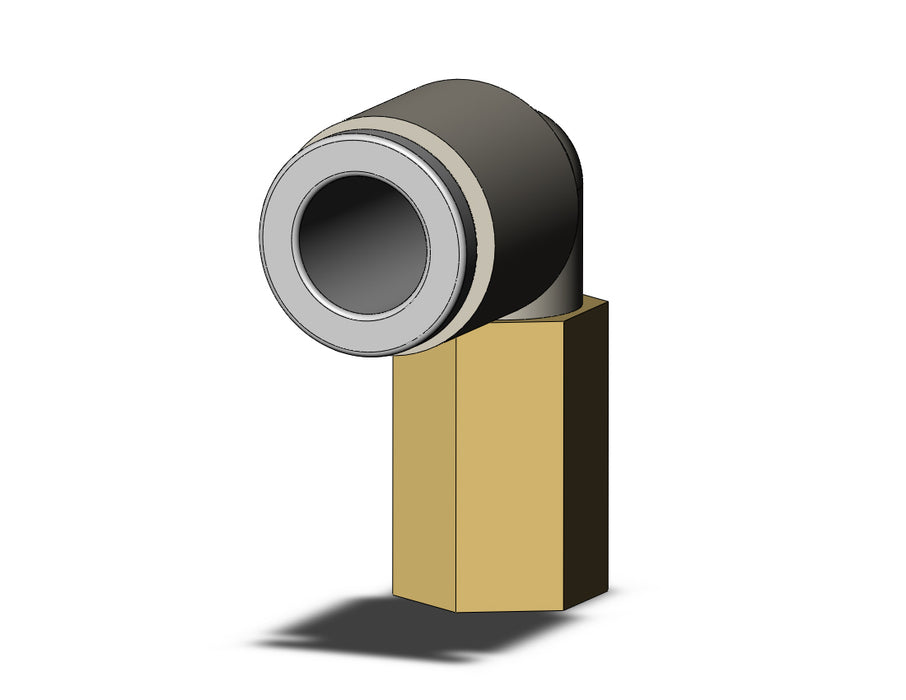 KQ2LF06-M6A FITTING, FEMALE ELBOW