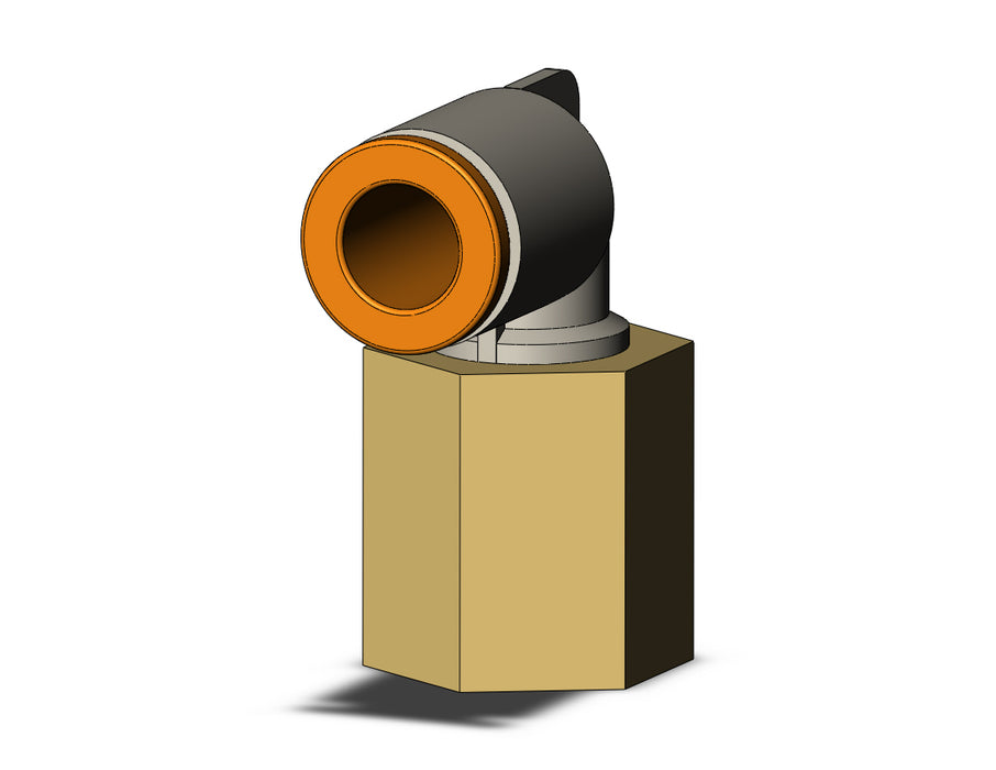 KQ2LF07-34A FITTING, FEMALE ELBOW