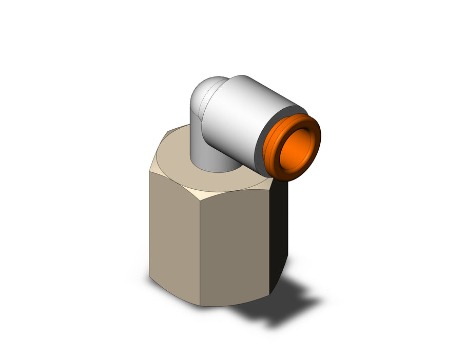 KQ2LF07-35A FITTING, FEMALE ELBOW
