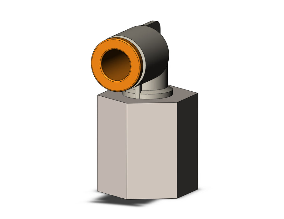 KQ2LF07-35N FITTING, FEMALE ELBOW