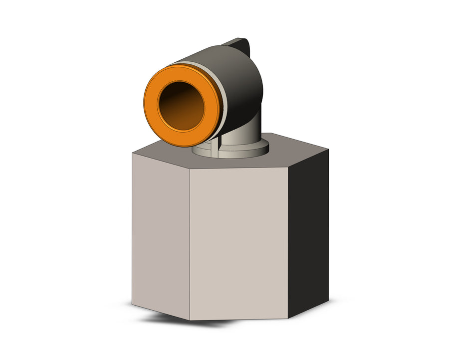 KQ2LF07-36N FITTING, FEMALE ELBOW