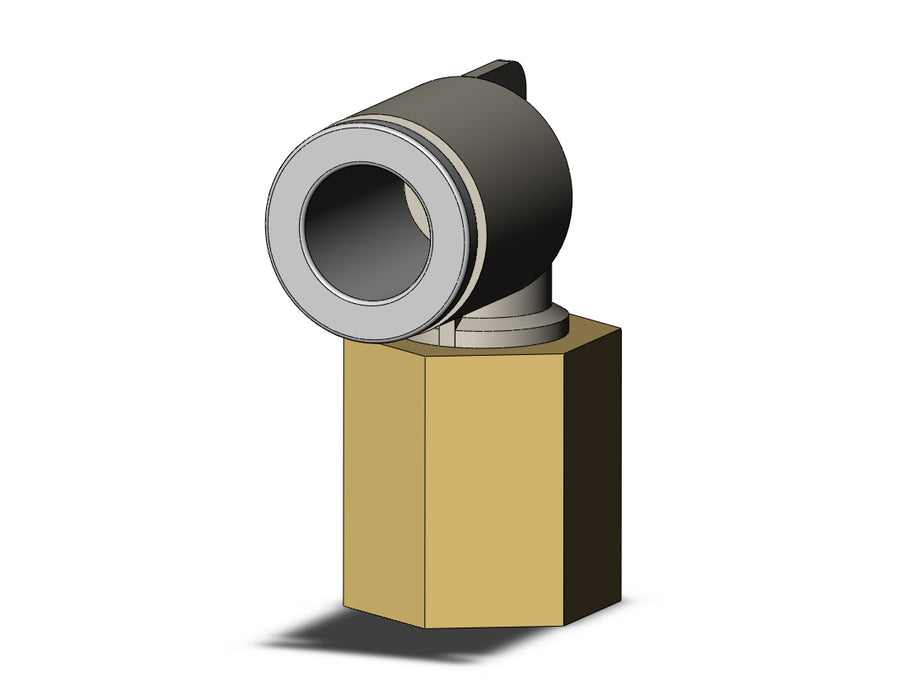 KQ2LF08-01A FITTING, FEMALE ELBOW
