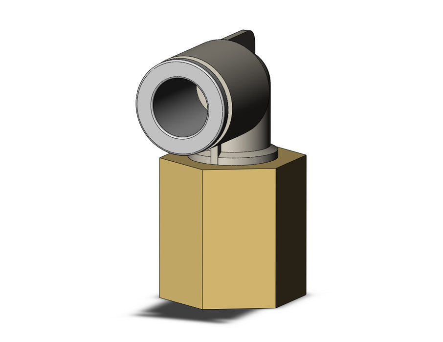 KQ2LF08-02A FITTING, FEMALE ELBOW