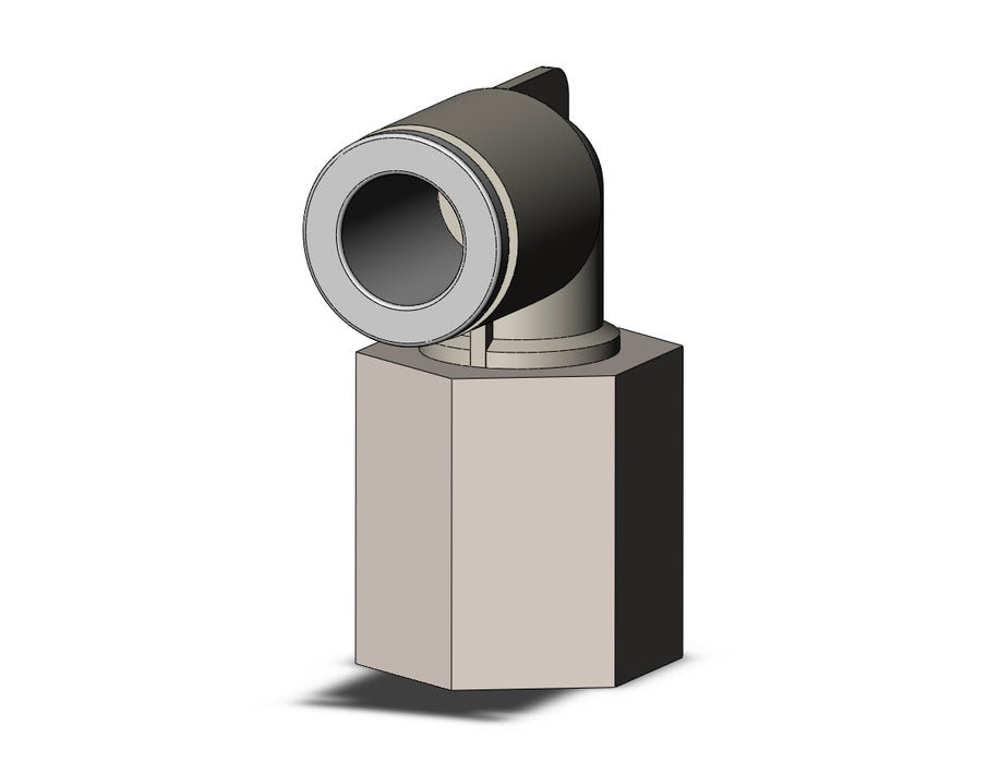 KQ2LF08-02N FITTING, FEMALE ELBOW