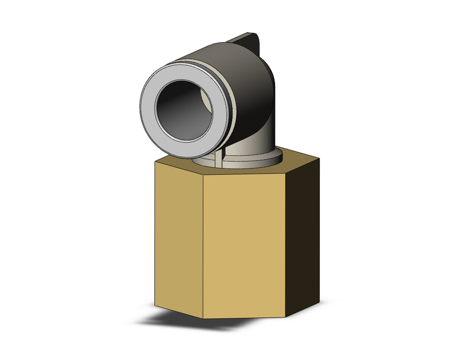 KQ2LF08-03A FITTING, FEMALE ELBOW