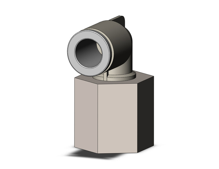 KQ2LF08-03N FITTING, FEMALE ELBOW