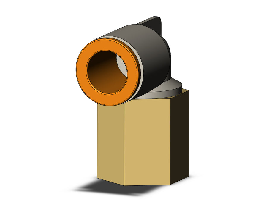 KQ2LF11-35A FITTING, FEMALE ELBOW