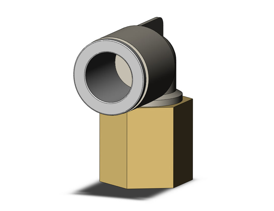 KQ2LF12-02A FITTING, FEMALE ELBOW