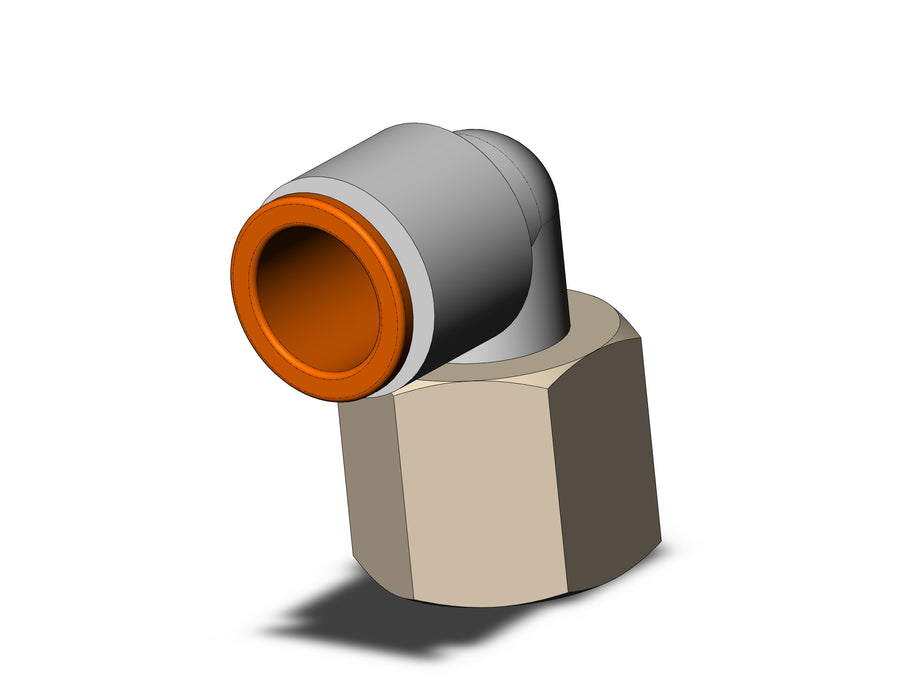 KQ2LF13-36A FITTING, FEMALE ELBOW