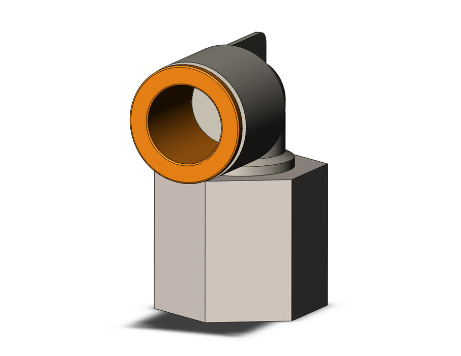 KQ2LF13-37N FITTING, FEMALE ELBOW