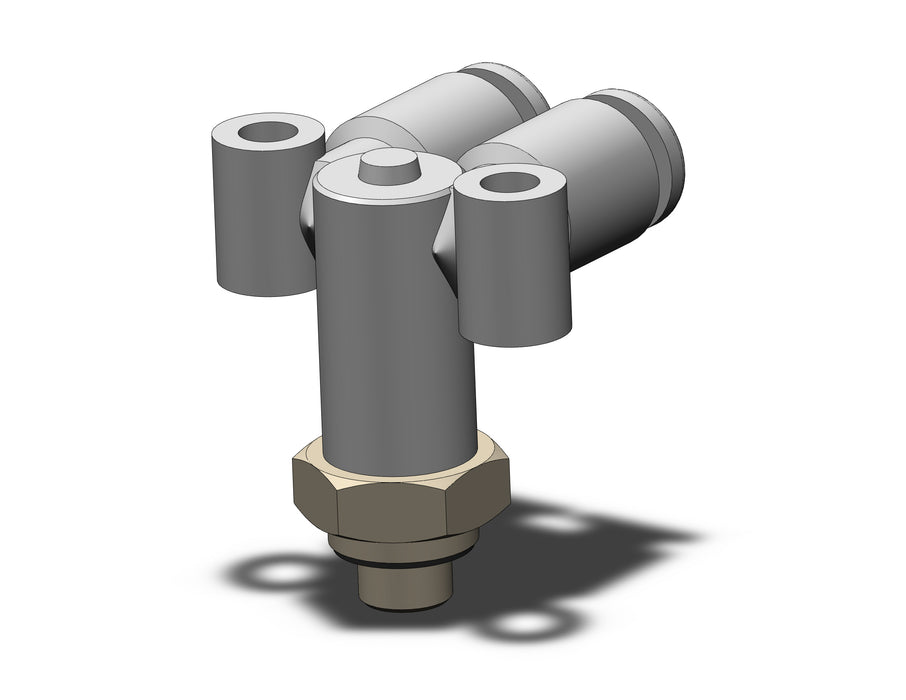 KQ2LU04-M5A FITTING, BRANCH UNION ELBOW