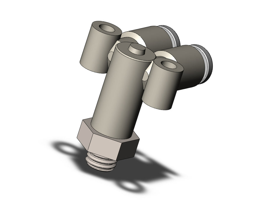 KQ2LU04-M6N FITTING, BRANCH UNION ELBOW