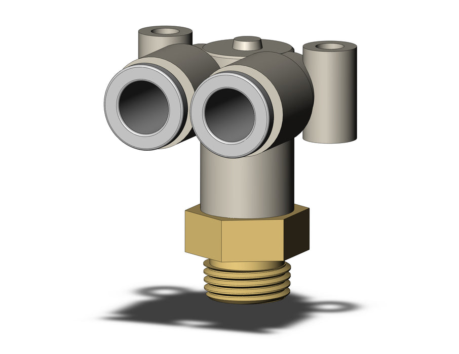 KQ2LU06-01AP FITTING, BRANCH UNION ELBOW