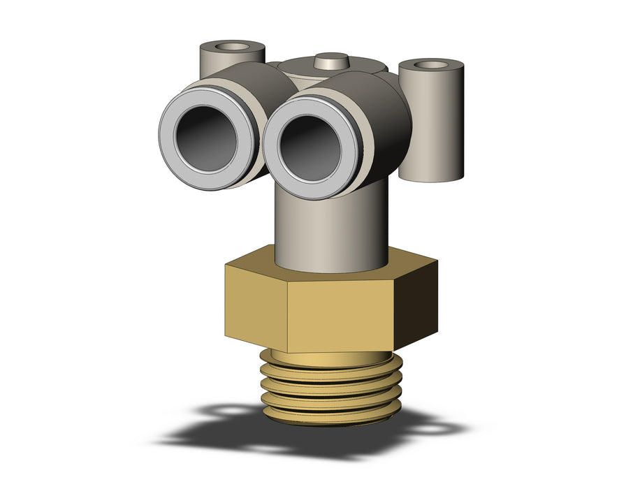 KQ2LU06-02AP FITTING, BRANCH UNION ELBOW